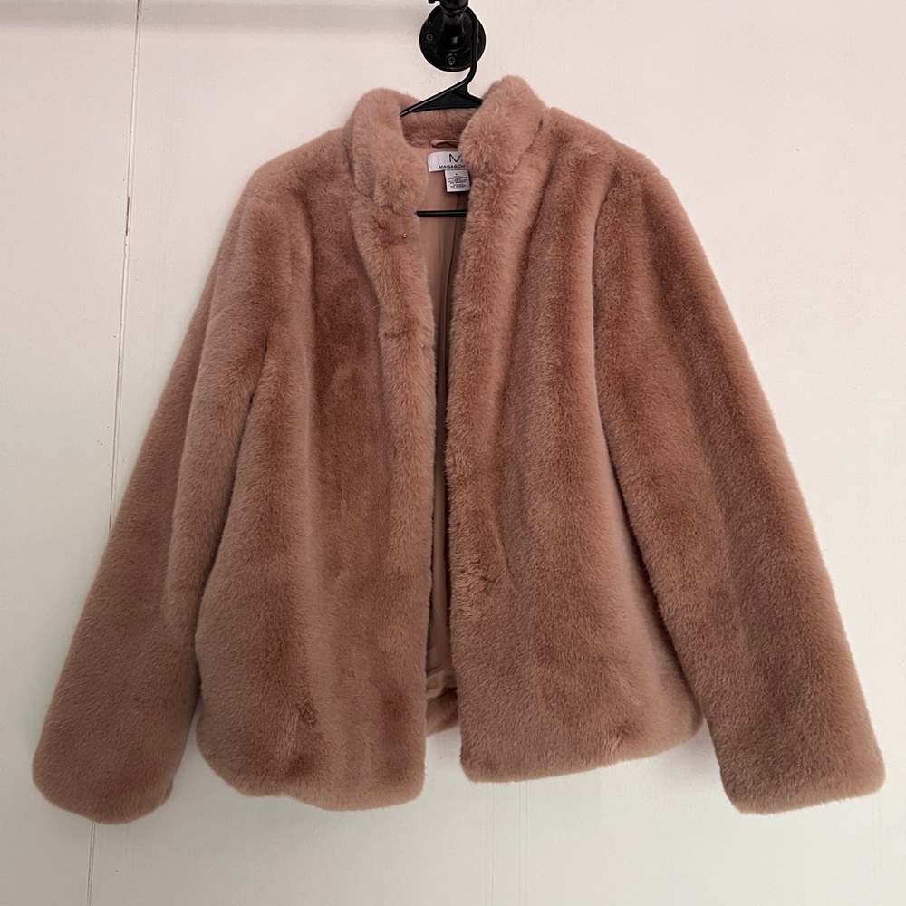 Faux Fur Brown Winter Jacket